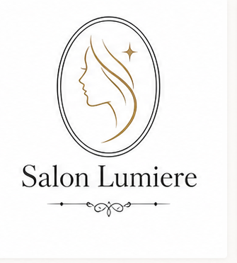 Salon Lumiereの屋号入りロゴサンプル